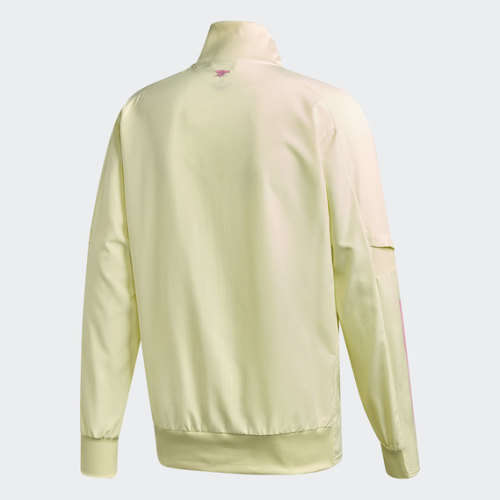 adidas Men's ARSENAL PRESENTATION JACKET Yellow Tint FQ6162 Size Medium