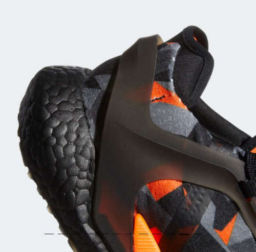 adidas Men's ALPHATORSION BOOST Core Black/ Signal Orange/ Grey Six FW9550 Size UK 10 (SA 10)