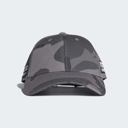 adidas UNISEX R.Y.V. CAMO BASEBALL CAP Grey Four F17 / Black EH4067 ONE SIZE FIT ALL
