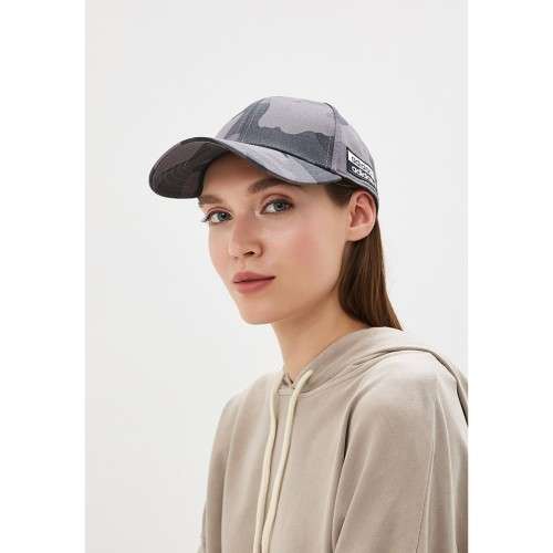 adidas UNISEX R.Y.V. CAMO BASEBALL CAP Grey Four F17 / Black EH4067 ONE SIZE FIT ALL