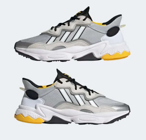 adidas Men's OZWEEGO Cloud White/ Crystal White/ Wonder FV9649 Size UK 10 (SA 10)