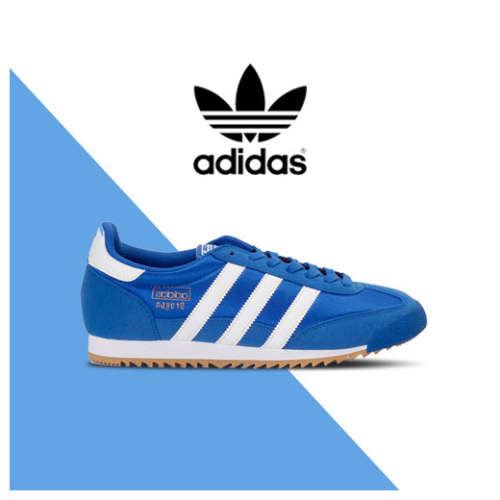 adidas Men s DRAGON OG Blue White Gum BB1269 Size UK 11 SA 11 bobshop .za