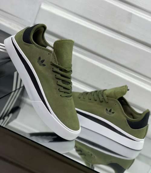 adidas Men's Classics SABALO Night Cargo/ White / Core Black EG7841 Size UK 11 (SA 11)