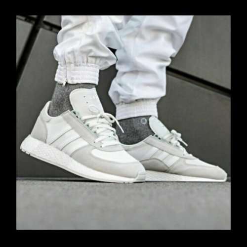 adidas Men`s Marathon X 5923 Boost Grey Six/ White G27860 Size UK 10 (SA 10)