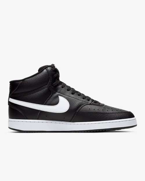 Nike Men`s Court Vision Mid Black CD5466 001 Size UK 11 (SA 11)