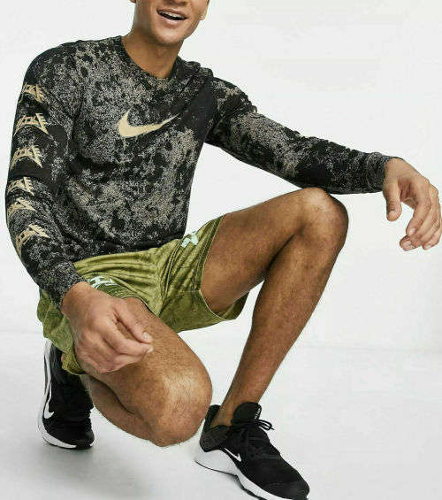 NIKE Men`s Dri-FIT Long Sleeve Story Pack Training T-Shirt (RARE) DN1773 200 Size XL