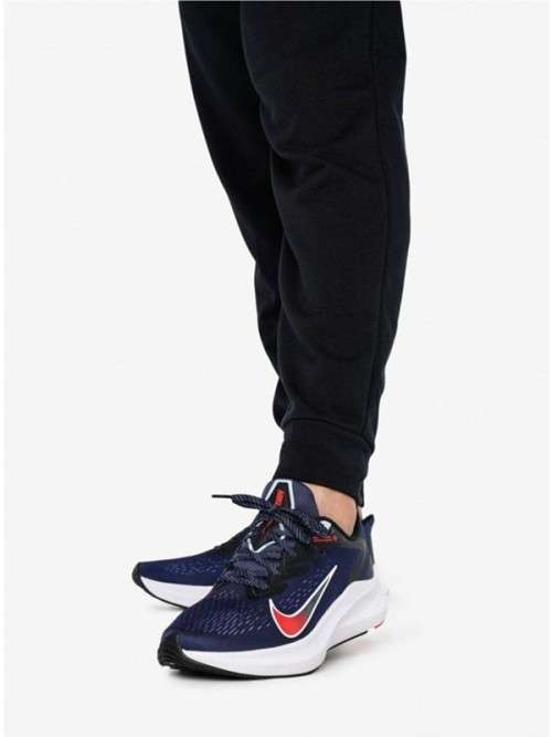 Nike Men`s Zoom Winflo 7 Midnight Navy/ Bright Crimson CJ0291 400 Size UK 8 (SA 8)
