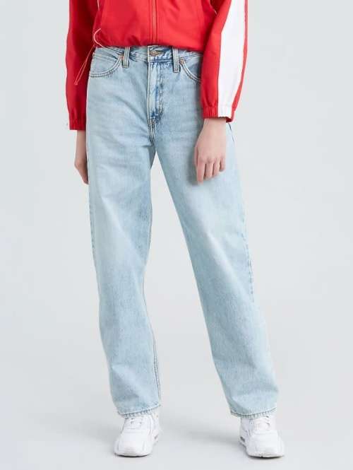 Levi`s® Women`s Dad JEANS SITS BELOW WAIST STRAIGHT LEG 79770 0001 Size 30