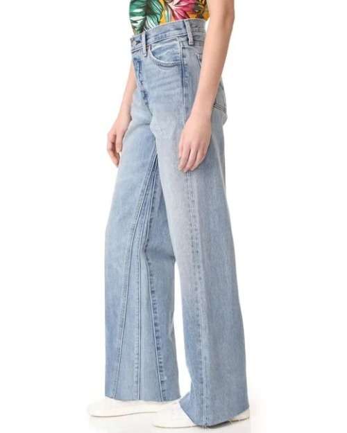 Levi`s® High Rise Altered Wide Leg Blue Jeans 35924 0000 Size 29