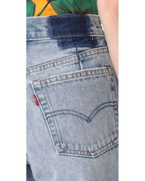 Levi`s® High Rise Altered Wide Leg Blue Jeans 35924 0000 Size 29