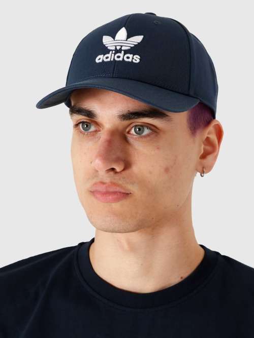 adidas TREFOIL BASEBALL CAP Crew Navy / White GN4888 ONE SIZE FIT ALL