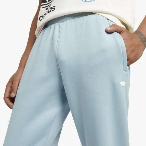 adidas Men`s adicolor Essential Trefoil Pants Magic Grey GA1981 Size Small