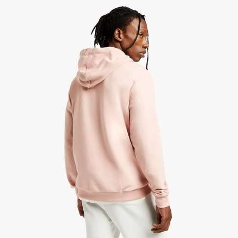 adidas Men`s TREFOIL HOODIE Mauve GA2362 Size Large