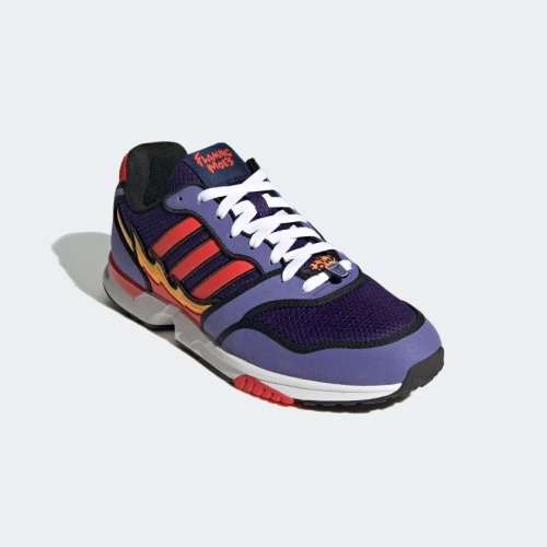 adidas Men`s ZX 1000 SIMPSONS FLAMING MOE Purple/Bright Red/Core Black H05790 Size UK 8 (SA 8)