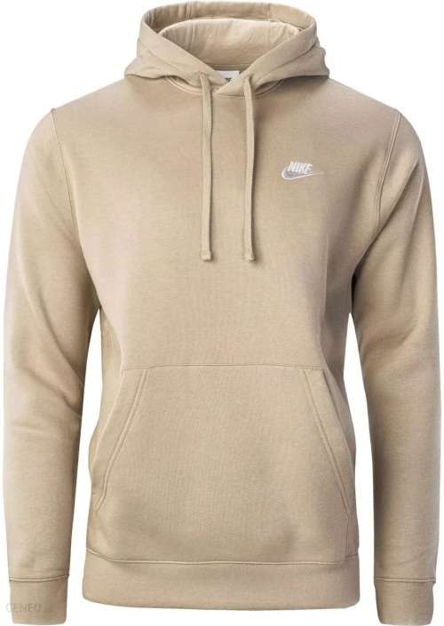NIKE Men`s Sportswear CLUB HOODIE Limestone BV2654 250 Size Medium