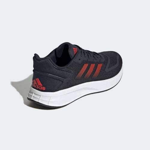 adidas Men`s DURAMO 10 Blue/ Vivid Red/ Cloud White GW4080 Size UK 11 (SA 11)