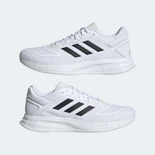 adidas Men`s DURAMO 10 Cloud White / Core Black / Dash Grey GW8348 Size UK 10 (SA 10)