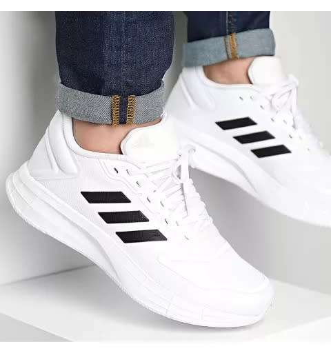 adidas Men`s DURAMO 10 Cloud White / Core Black / Dash Grey GW8348 Size UK 10 (SA 10)