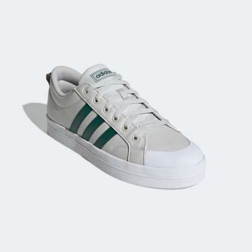 adidas Men`s BRAVADA Grey One/ Collegiate Green/ Cloud White H00628 Size UK 10 (SA 10)