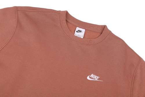 NIKE Men`s Sportswear Club Crew Mineral Clay BV2662 215 Size Medium