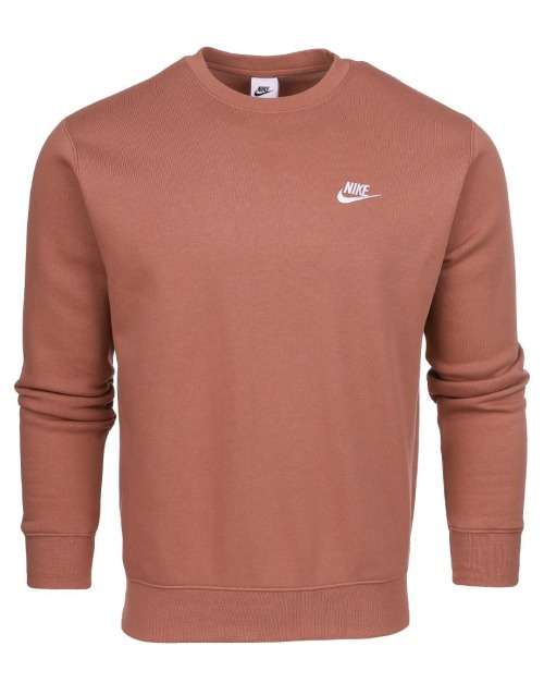 NIKE Men`s Sportswear Club Crew Mineral Clay BV2662 215 Size Medium
