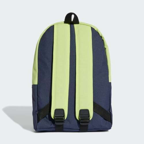 adidas Kids Unisex Backpack Classic Shadow Navy / Pulse Lime HC9813