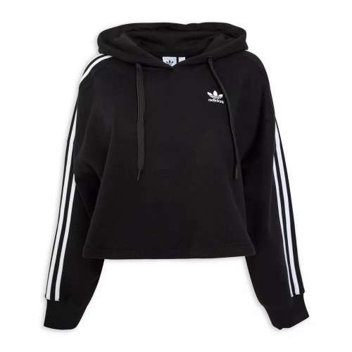 adidas Women`s Short Hoodie Black GA1837 Size Medium