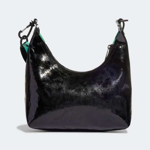 adidas Women`s MINI AIRLINER BAG REVERSIBLE Black/ Hi-Res Green HE9776