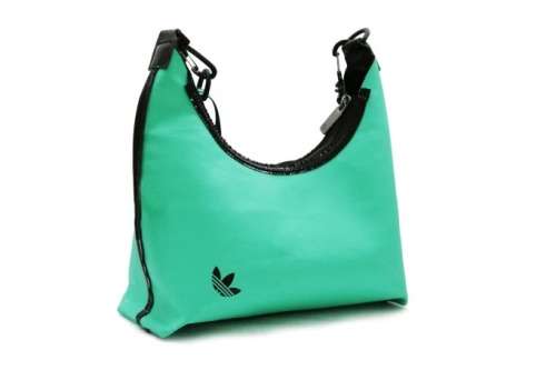 adidas Women`s MINI AIRLINER BAG REVERSIBLE Black/ Hi-Res Green HE9776