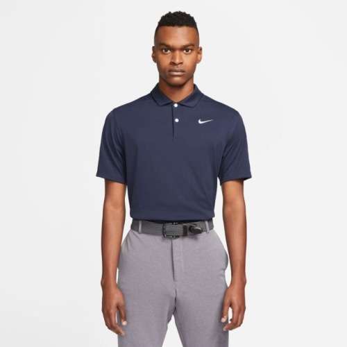 NIKE Men`s Dry Essential Solid Golf Polo Shirt OBSIDIAN CU9792 451 Size Large