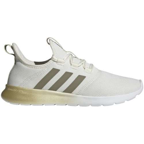 adidas Women`s CLOUDFOAM PURE 2.0 Off White/ Sandy Metallic GX3192 Size UK 6 (SA 6)