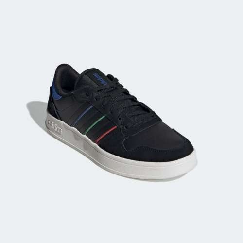adidas Men`s BREAKNET PLUS Core Black / Royal Blue FY9651 Size UK 11 (SA 11)