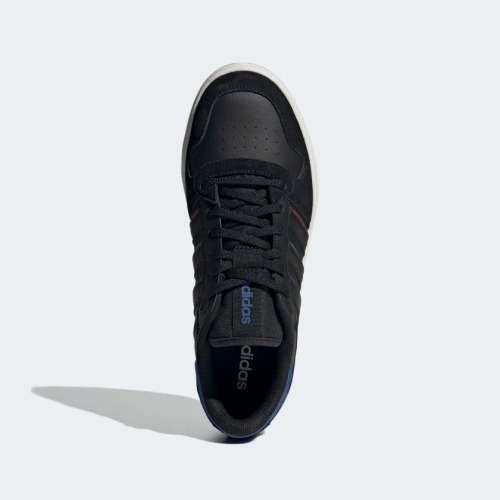 adidas Men`s BREAKNET PLUS Core Black / Royal Blue FY9651 Size UK 11 (SA 11)