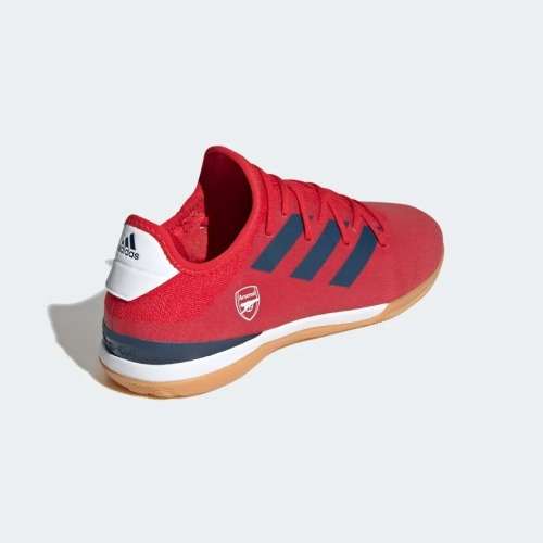 adidas Men`s GAMEMODE KNIT INDOOR BOOTS Scarlet/Mystery Blue/ Cloud White GY7564 Size UK 10 (SA 10)