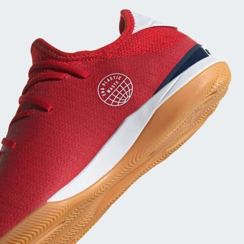 adidas Men`s GAMEMODE KNIT INDOOR BOOTS Scarlet/Mystery Blue/ Cloud White GY7564 Size UK 10 (SA 10)