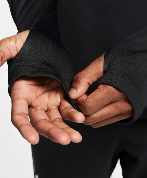 NIKE Men`s Pacer 1/2 Zip Running Training Top Navy Blue BV4755 451 Size Medium