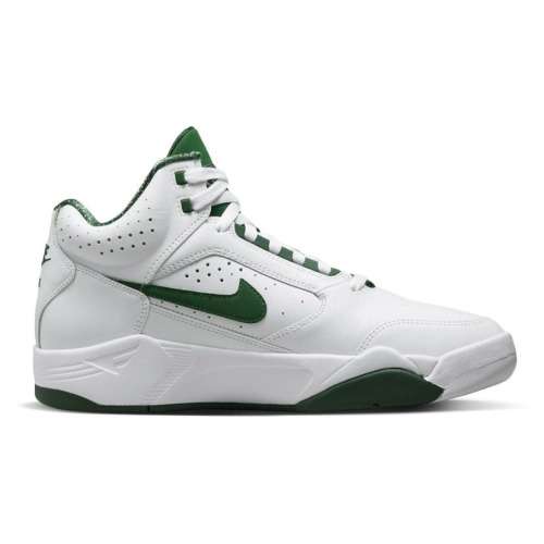 Nike Air Men`s Flight Lite II Mid Sneaker White/ Green DJ2518 103 Size UK 8 (SA 8)