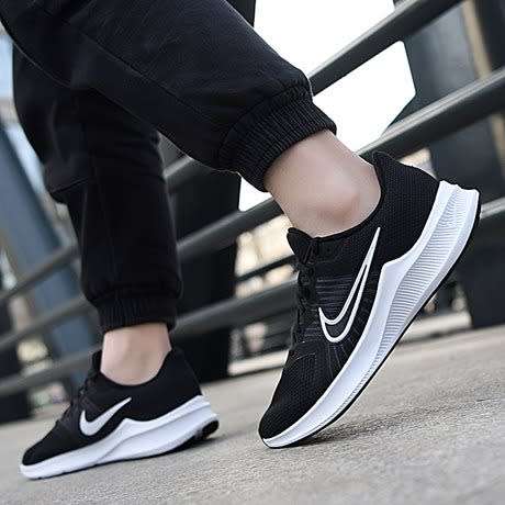 Nike Men`s DOWNSHIFTER 11 Black/White/Smoke Grey CW3411 006 Size UK 9 (SA 9)