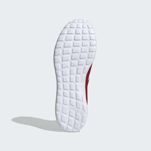 adidas Men`s Lite Racer CLN Active Maroon / Cloud White / Maroon EE8136 Size UK 7 (SA 7)