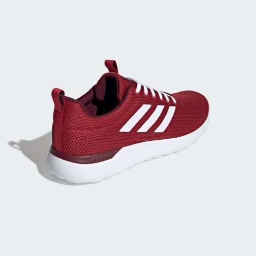 adidas Men`s Lite Racer CLN Active Maroon / Cloud White / Maroon EE8136 Size UK 7 (SA 7)