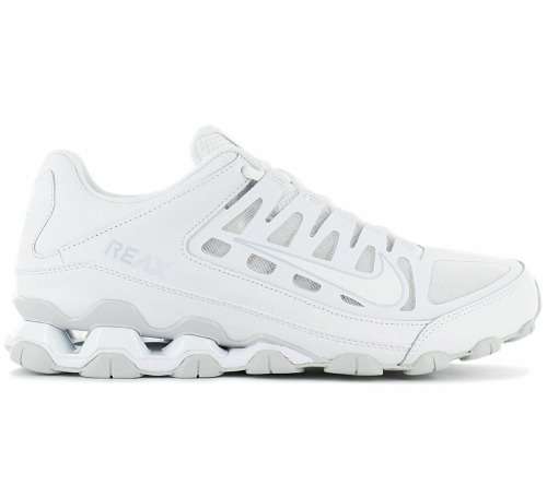 Nike Men`s Reax 8 TR Mesh White/ Pure Platinum 621716 102 Size UK 6 (SA 6)