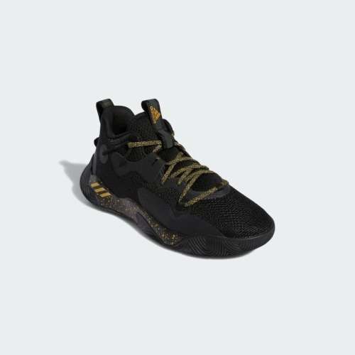 adidas Men`s HARDEN STEPBACK 3 Core Black / Gold Metallic GY8631 Size UK 11 (SA 11)