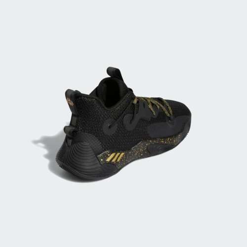 adidas Men`s HARDEN STEPBACK 3 Core Black / Gold Metallic GY8631 Size UK 11 (SA 11)