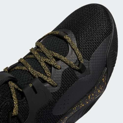 adidas Men`s HARDEN STEPBACK 3 Core Black / Gold Metallic GY8631 Size UK 11 (SA 11)