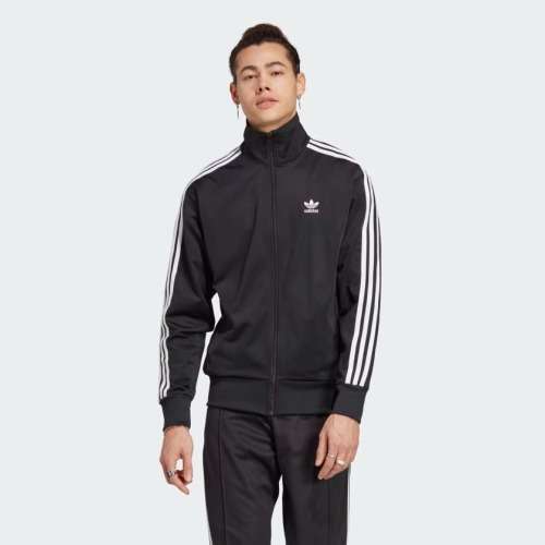 adidas Men`s ADICOLOR CLASSICS FIREBIRD TRACK JACKET Black GN3521 Size Medium