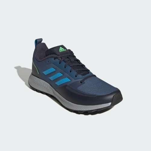 adidas Men`s RUNFALCON 2.0 TR Wonder Steel/ Pulse Blue/ Beam Green GW4052 Size UK 7 (SA 7)