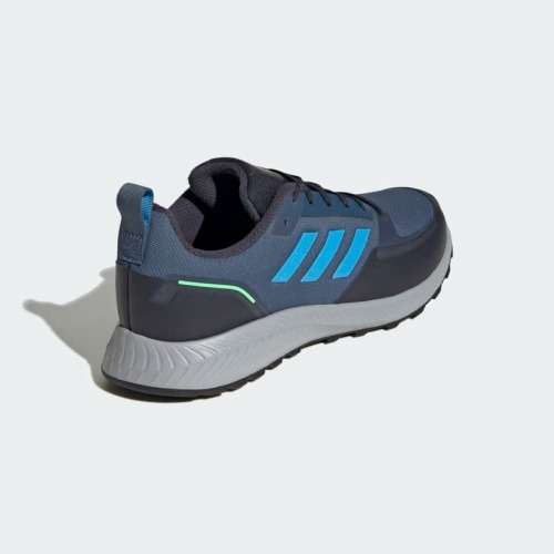 adidas Men`s RUNFALCON 2.0 TR Wonder Steel/ Pulse Blue/ Beam Green GW4052 Size UK 7 (SA 7)