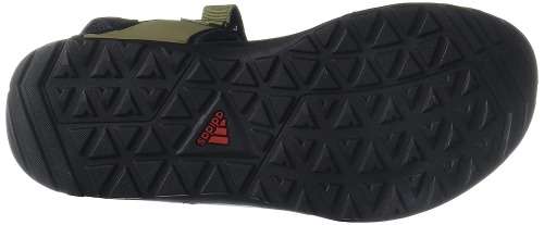 adidas Men`s ADISOR SANDALS Olive Green/ Black GA3047 Size UK 8 (SA 8)