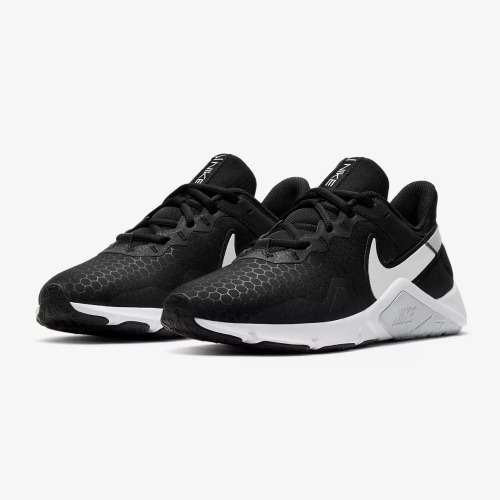 Nike Women`s Legend Essential 2 Black/ White/ Pure Platinum CQ9545 001 Size UK 6 (SA 6)