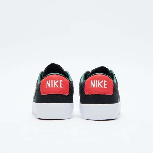 Nike Men`s SB Zoom Blazer Low Pro GT Premium Black VARSITY/ RED FIR DN2443 001 Size UK 11 (SA 11)